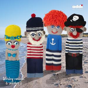 Winding nautical stitches
